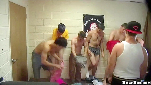 Crossdress Pledges Get Fucked Hard ~ Haze Him Wildly