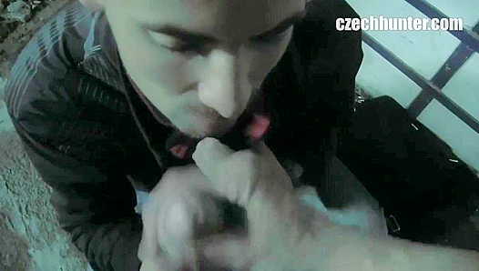 Czech Hunter ~ Wild Public Sex with a Bad Haircut Dude