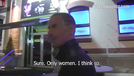 Czech Hunter ~ Wild Public Sex with a Bad Haircut Dude