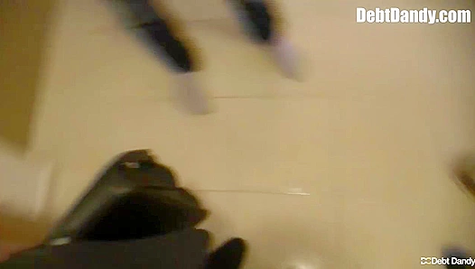 Tight-Bodied Hottie Gets Pounded Like Crazy - Debt Dandy