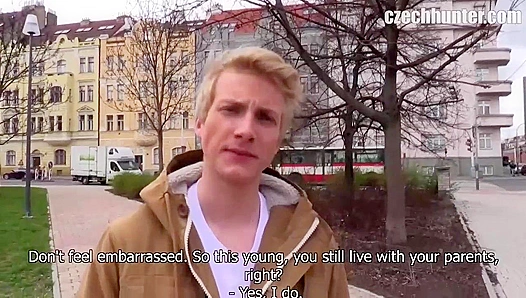 Czech Hunter ~ Brunette Slut Takes a Massive Facial Joyfully