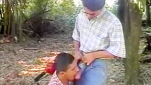 Two Horny Latinos Fuck Outdoors - Bonus Hunks