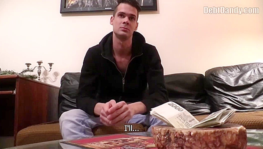 Debt Dandy ~ Hottie Pays Up with Legs Sky High