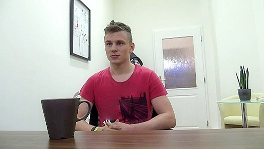 Flashy Stud Masturbates to Busty Pics -Dirty Scout Seduction