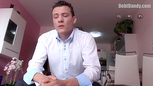 Deep Drilling His Big Butt to Pay Off Debt ~ Cash-Hungry Stud Gets Fucked for Dollars