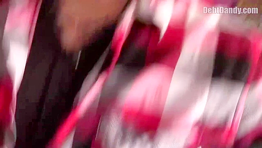 Tattooed Badass Takes It Up the Butt - Debt Dandy Style