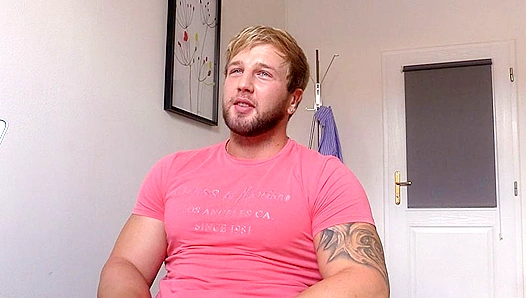 Chubby Beefcake's First Rough Anal Fuck - Dirty Scout