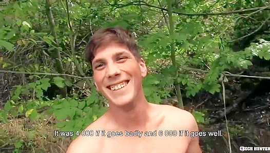 Young Salesman Fucks Hard in the Woods - XXX Gay Style