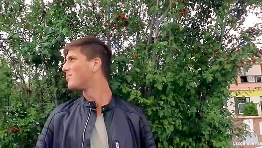 Young Salesman Fucks Hard in the Woods - XXX Gay Style