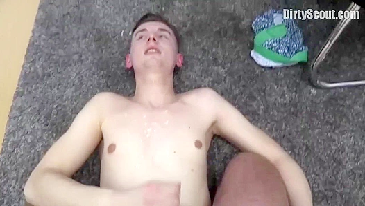 Hairy Newcomer Cums Hard in POV Fucking