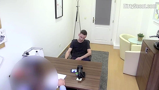 Hairy Newcomer Cums Hard in POV Fucking