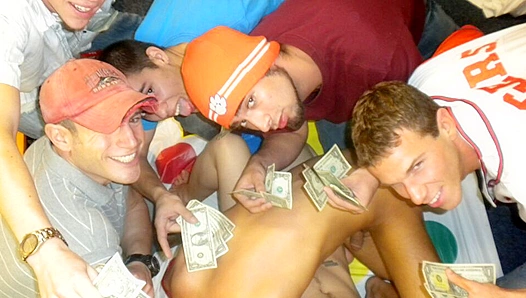 Humiliating Pledge Hazing ~ Amateur Action with the Newbies