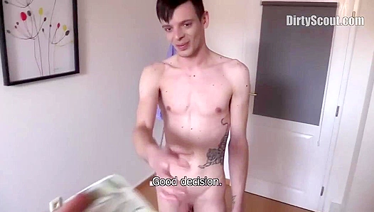 Long-Legged Scrawny Dude Gets Pounded in the Ass - Dirty Scout