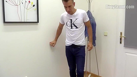 Dirty Casting ~ Slutty Euro Hunk Seduces the Scout