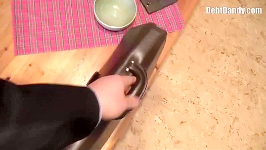 POV ~ Long-Haired Twink Owes a Blowjob, Gets Fucked Instead - Debt Dandy