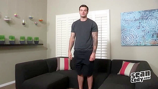 Hoyt Shreds Solo ~ Jerking His Massive Dick - Sean Cody Exclusive