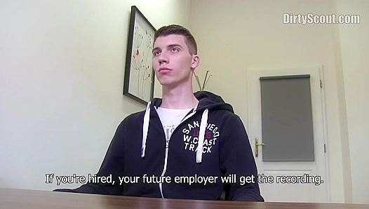 Scrawny Czech Cutie Gets Filthy at the Casting Session - Dirty Scout