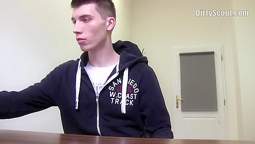 Scrawny Czech Cutie Gets Filthy at the Casting Session - Dirty Scout