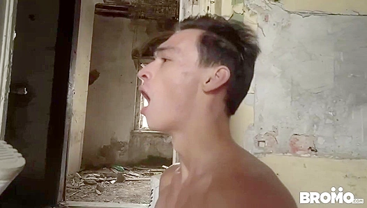 Horny Twink Boys Get Wild for Anal in Abandoned Building - Bromo US