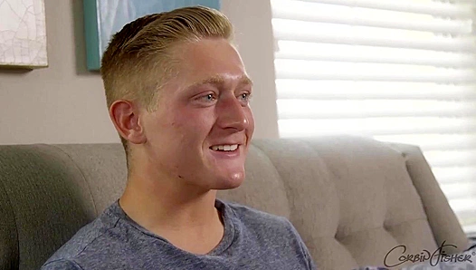 Noah's Blond Cock Tease ~ Live Cam Jerk Off - CorbinFisher