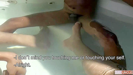 POV ~ Black Amateur Marcus Rides a Stranger's Cock - Latin Leche