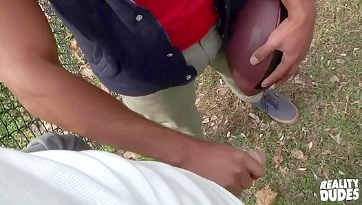 Str8 Stud Mikey Takes It from His New White Lover - BBC Bottoming Session