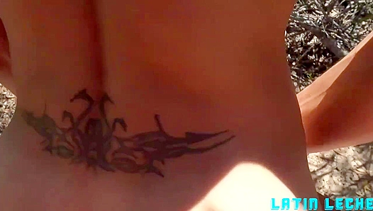 Mauri & Alexis ~ Hot Outdoor Fucking - Latin Leche Action