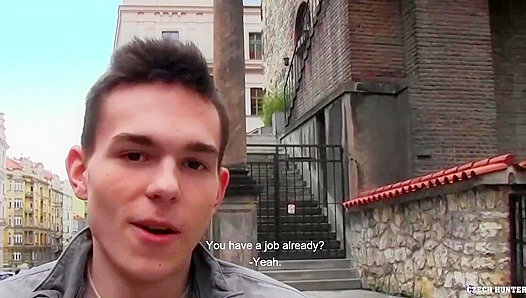 Skinny Twink with Hairy Legs Gets Fucked POV - XXX Gay