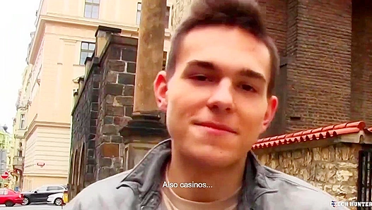 Skinny Twink with Hairy Legs Gets Fucked POV - XXX Gay