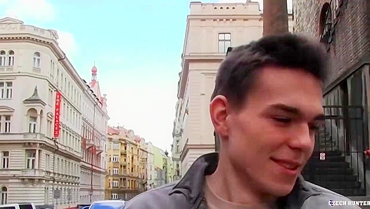 Skinny Twink with Hairy Legs Gets Fucked POV - XXX Gay