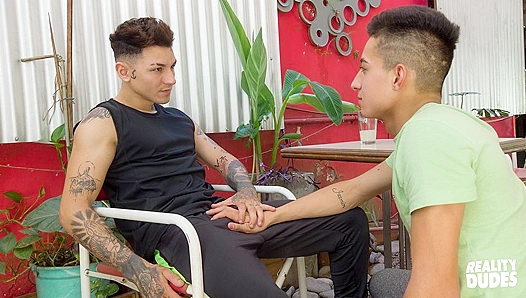 Kinky Courtyard Anal ~ Axel & Ro - Reality Dudes