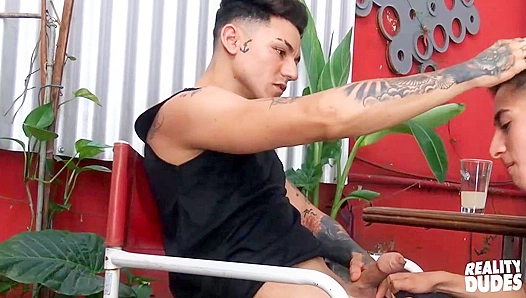 Kinky Courtyard Anal ~ Axel & Ro - Reality Dudes