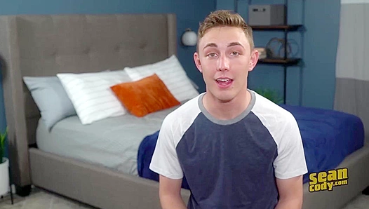 Amateur Twink Buddy Cums Hard Doggy Style - Sean Cody