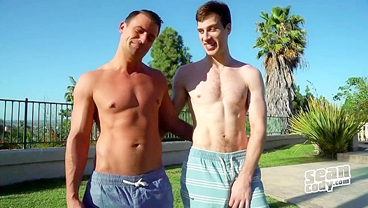 Hairy Cocks & Cowgirl Anal ~ Malcolm & Angelo's Wild Ride