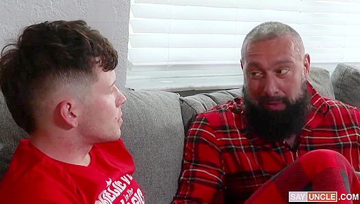 Kinky Christmas Joy ~ Damian Rose & Alex Tikas Unwrap FamilyDick Delights