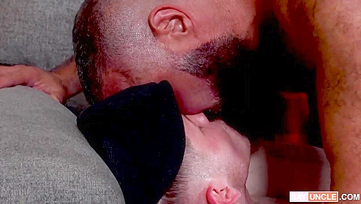 Taboo Temptation ~ Damian Rose's Forbidden Gape with Family Dick