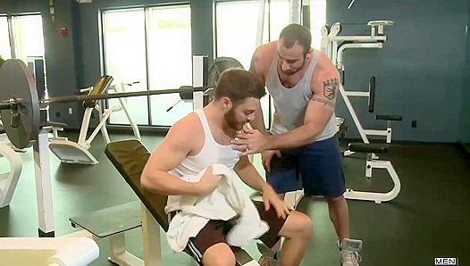 Tommy Trains Spencer's Tight Asshole ~ A Hardcore Drilling Session