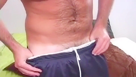 Hairy Dane Hyde Gets Wild Massaging His Thick Dong - Hot Dudes Over 30