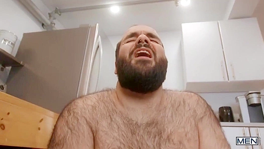 Burly Bear Drills Twink ~ Jordan Lake Fucks Jay Cub's Tight Hole