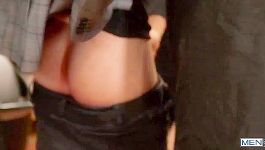 Burly Bear Drills Twink ~ Jordan Lake Fucks Jay Cub's Tight Hole