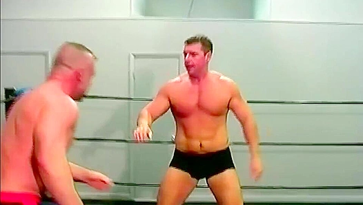 Bonus Hunks ~ Mark Andrews & Tom Cage Pound Each Other Post-Match