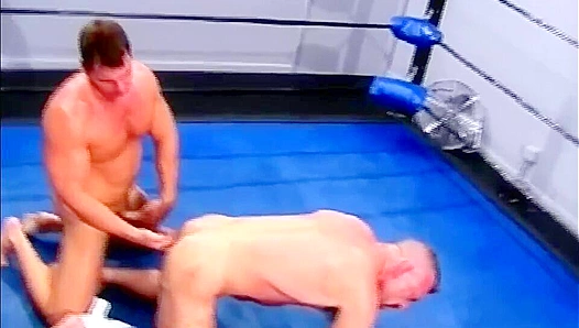 Bonus Hunks ~ Mark Andrews & Tom Cage Pound Each Other Post-Match