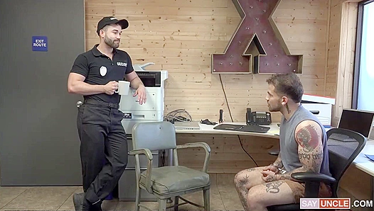 Two Older Dudes Share Keith Foxxx for a Naughty Punishment Session