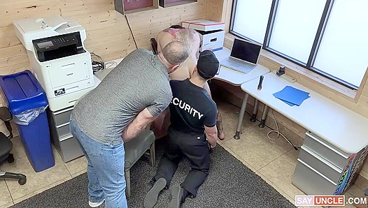 Two Older Dudes Share Keith Foxxx for a Naughty Punishment Session