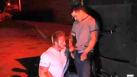 Insomnia Fuels Passion ~ Topher Di Maggio Drills AaronBruiser's Hole