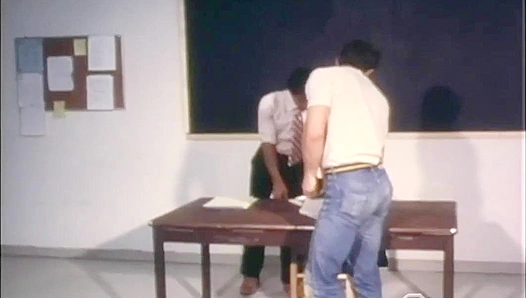 Classroom Heat: Luke, Mark Perry, and Brian Reed's Forbidden Lesson - Falcon Studio