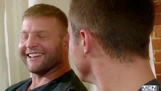 Sweaty Love ~ Colby Jansen Drills Leo Sweetwood's Booty