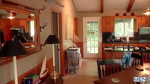 DILF Dirk Caber Drills His Friend’s Son Luke Adams - Hardcore Hole