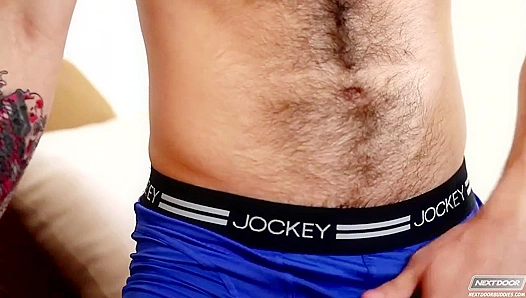 Hairy Man-Meat Gapes Booty ~ Josh Long & Alex Christian's Nextdoor Buddy Action