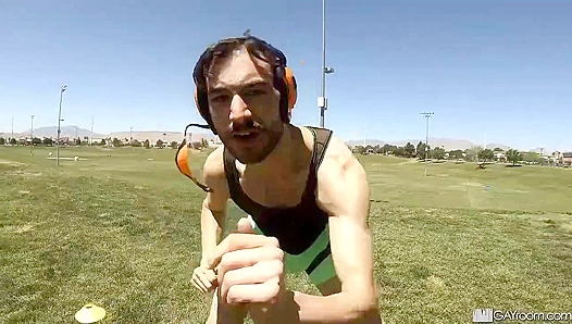 Blake Houston & Jax Atwell ~ Intense Massage Turns Steamy